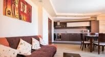 Furnished 1 bedroom apartment, Center