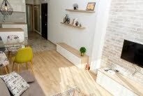 Möbliert 1 Schlafzimmer Wohnung, Center