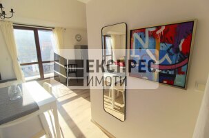 Нов, Луксозено, Обзаведен Едностаен апартамент, ХЕИ