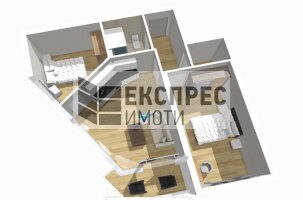 В строеж Тристаен апартамент, Погреби