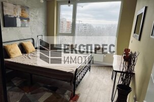  1 Schlafzimmer Wohnung, Vazrazhdane 1